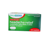 ValuHealth-Extra Strenght Headache Relief-Acetaminophen/Aspirin/Caffeine... - $6.81