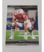 Ryan Ramczyk New Orleans Saints Wisconsin Badgers 2017 Leaf Draft Card #50 - £0.78 GBP