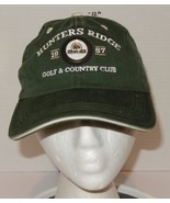 Hunters Ridge Golf &amp; Country Club Strapback Hat Cap Green Bonita Springs FL - $273.57 MXN
