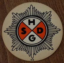 Vintage Collectible H G S D Cardboard Coaster Collectible - £2.36 GBP