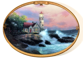 Thomas Kinkade's HOPE'S COTTAGE Scenes of Serenity Collector Plate #1  7355 E - £10.27 GBP
