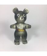 Indian Springs State Park Vintage Bear Figurine Made In Japan Mid Century - $23.29