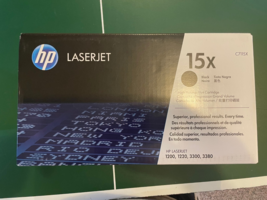 Genuine HP LaserJet 15X Black Toner High Volume Print Cartridge C7115X S... - $601.37 MXN