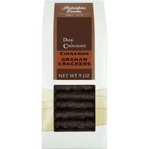 Philadelphia Candies Cinnamon Graham Crackers, Dark Chocolate Covered 9 Oz Gift - £11.03 GBP