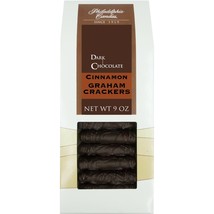 Philadelphia Candies Cinnamon Graham Crackers, Dark Chocolate Covered 9 Oz Gift - £11.10 GBP