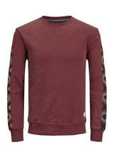 Jack and Jones Jorfrato Printed Pullover Sweatshirt, Size Medium - £21.57 GBP