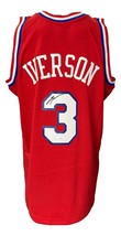 Allen Iverson Firmado Philadelphia 76ers 2002-03 M&amp;N Hwc Swingman Jersey JSA ITP - £252.02 GBP