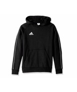 adidas Unisex Youth Soccer Core18 Hoody Extra Small 4-6 XL Black Hoodie ... - £29.76 GBP