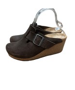 Papillio by Birkenstock Fanny Wedge Clog Brown Size 41 W10 - $135.33 CAD