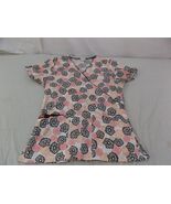 Dickies Floral/ Circle Pattern Scrub Top 6687 - $185.09 MXN