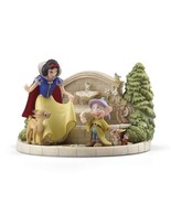 Lenox Disney Princess Snow White Figurine Charming Garden Fountain Dopey... - £349.97 GBP