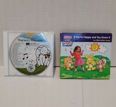 Childrens CD Lot Disnel Baby Lullaby Nursery Rhymes &amp; Fisher Price If Yo... - $1.95