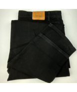 Levis 545 Black Loose Fit Jeans Size 40x36 Dark-Medium Wash Baggy Big &amp; ... - $29.68