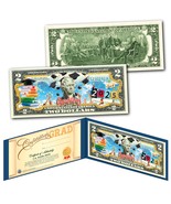 2025 HAPPY GRADUATION Genuine U.S. $2 Bill w/ Diploma Style Fill-In Cert... - $15.95