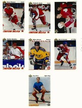  Upper Deck Hockey Rookies &amp; Stars 1991-92 Nrmt Lidstrom, Rucinsky, Kozlov Nrmt - £5.88 GBP