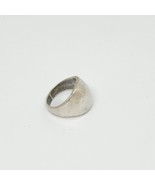 Sterling Silver Ring Plain Engravable 925 Stamped Mexico Size 7.25 Vtg 8... - £29.27 GBP