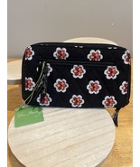 VERA BRADLEY Zip Around Wallet Wristlet - Pirouette Black Pattern - Grea... - $27.06 CAD