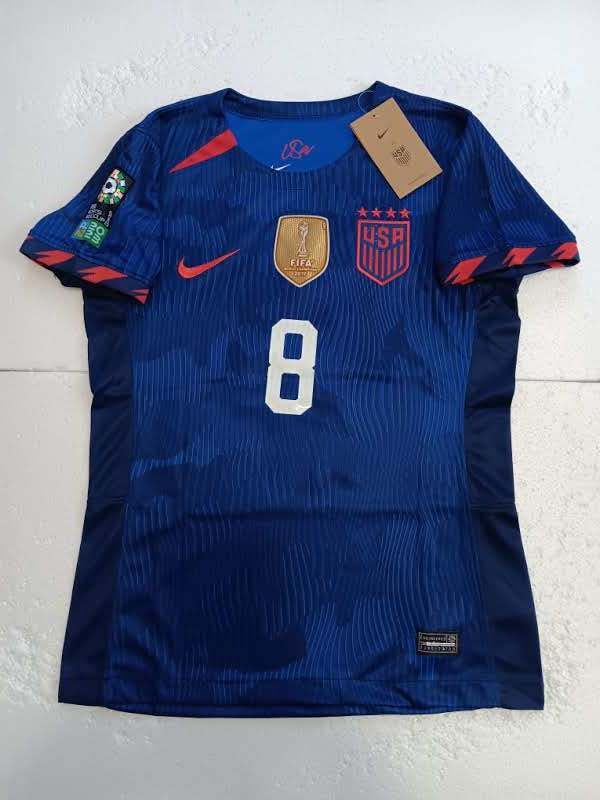 Primary image for Julie Ertz #8 USA USWNT 2023 World Cup Stadium Blue Away Womens Soccer Jersey