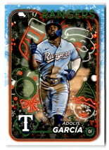 2024 Topps Holiday #H46 Adolis Garcia NM-MT Rangers ID:74799 - $1.97