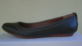 NEW CALVIN KLEIN BROWN LEATHER POINTED  FLATS PUMPS SIZE 8 M $79 - $63.22
