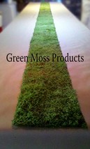 Moss runner 16&quot; wide By 16&#39; long table decorations church ceremony churc... - $79.52