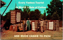 Postcard Every Yankee Tourist Is Worth a Bale of Cotton postcard Dexter Press - £4.77 GBP