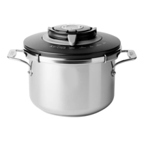 All-Clad PC8-Precision Stainless Steel Stovetop Pressure Cooker W/Steame... - £139.21 GBP