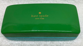Kate Spade Green &amp; Blue Hard Sunglasses/Glasses Case Pre Owned Great Condition - £10.55 GBP