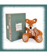 Histoire d&#39;Ours Paris Fox Floral Plush Stuffed Animal Toy Baby Lovey RAR... - €37,94 EUR