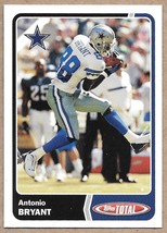 2003 Topps Total #201 Antonio Bryant Dallas Cowboys - £1.50 GBP