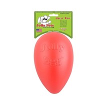 Jolly Pets Jolly Egg Dog Toy 8in Small Medium Dog Red - £12.49 GBP
