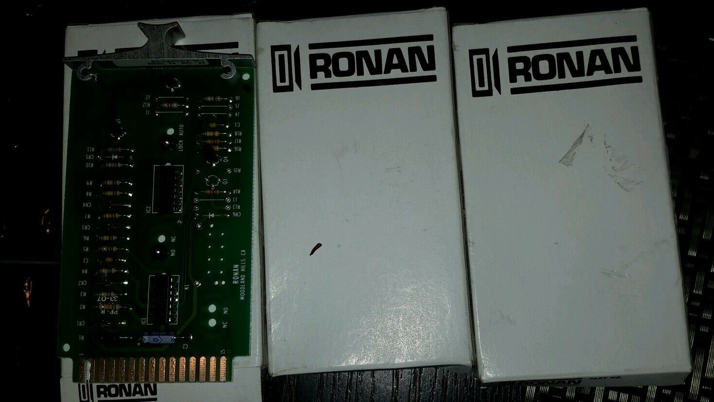 (3) RONAN X12D2411A X12D241-1-A PC BOARDS NEW $59 - $20.34