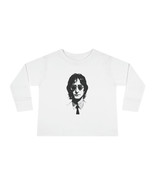Toddlers Long Sleeve Lennon Tee - John Lennon Portrait Suit Suit Music - £21.81 GBP