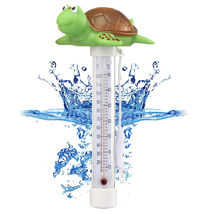 Floating Thermometer for Swimming Pool Pond Hot Tub Water Turtle High Accuracy - £12.04 GBP