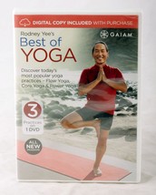 Rodney Yee&#39;s &quot;Best Of Yoga&quot; DVD discover popular yoga practices Flow Cor... - £2.98 GBP