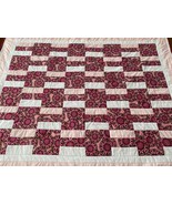Handmade by PZQUILTS Flowers and Butterfly&#39;s Lap Quilt - $74.95