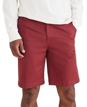 Dockers Men&#39;s Ultimate Supreme Flex Stretch Solid 9&quot; Shorts in Spiced Ap... - £19.61 GBP
