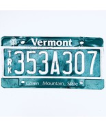  United States Vermont Green Mountain Truck License Plate TRK 353A307 - $335.93 MXN