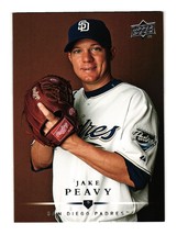 2008 Upper Deck First Edition #451 Jake Peavy San Diego Padres - £3.93 GBP
