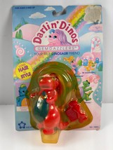 NOS Vintage 1992 Meritus Darlin Dinos Gemdazzlers Purple Dinosaur Barney KO - £37.32 GBP