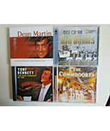 Lot 4 CDs 5 disks ALL NEW Sealed DEAN MARTIN Tony Bennett BIG BANDS Comm... - £7.16 GBP