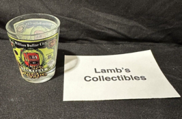 Las Vegas Million Dollar City 2&quot; shot glass nightcap collectible souvenir cup - £7.73 GBP