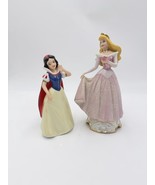 Disney Sleeping Beauty Aurora &amp; Snowwhite Porcelain Figurines  - €50,78 EUR