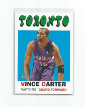 Vince Carter (Toronto Raptors) 2000-01 Topps Heritage Card #18 - £5.36 GBP