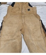 Berne Apparel Men&#39;s Heritage Insulated Duck Bib Overalls Full Length Leg... - €21,86 EUR