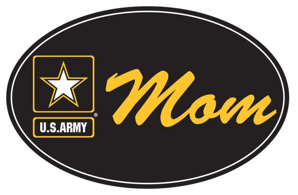 US Army Wife Oval Car Magnet  - $17.68 CAD