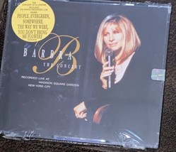 Barbra Streisand Live In CONCERT- - 2 Cd SET- New Sealed Cd w/ Hype Sticker - £8.22 GBP