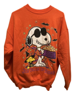 Vintage Peanuts Mens Large Joe Trick Or Treat Halloween Sweater Sweatshirt - $67.55 CAD