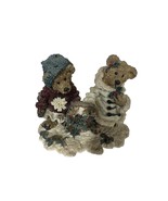 Vtg Boyds Bears &amp; Friends Edmund &amp; Bailey Gathering Holly Figurine Chris... - $18.06 CAD