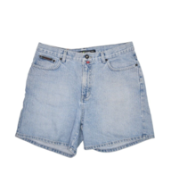 DKNY Jean Shorts Womens 10 Medium Wash Denim Jorts y2k Vintage Boyfriend Baggy - £11.35 GBP